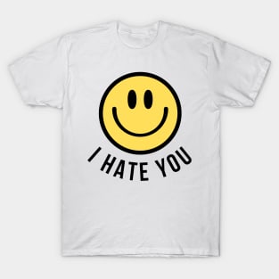 I hate you emoji T-Shirt